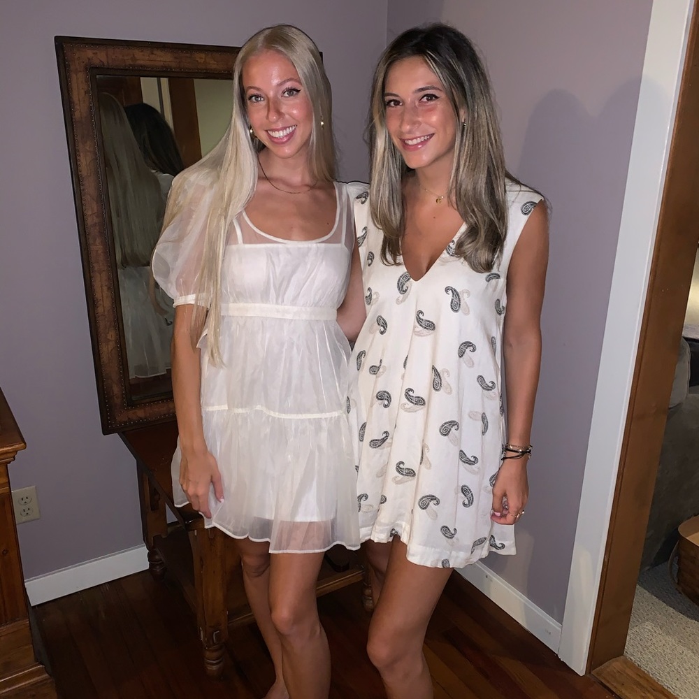 White dress